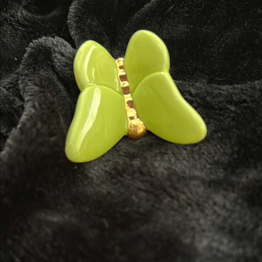 Nora Fleming: very rare Green Butterfly